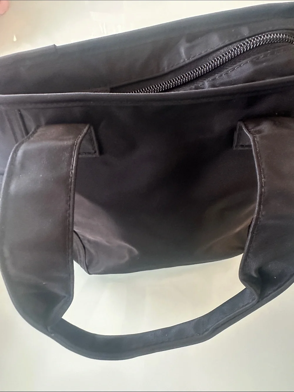 Classic Black Men's Tote Bag - Versatile Everyday Carry
